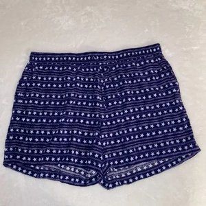 Stars short Dept 222 Petite L EUC